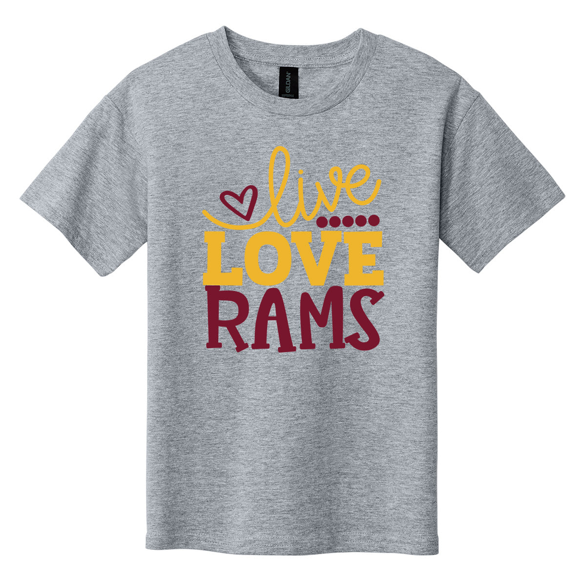 Youth - Live Love Rams Shirt