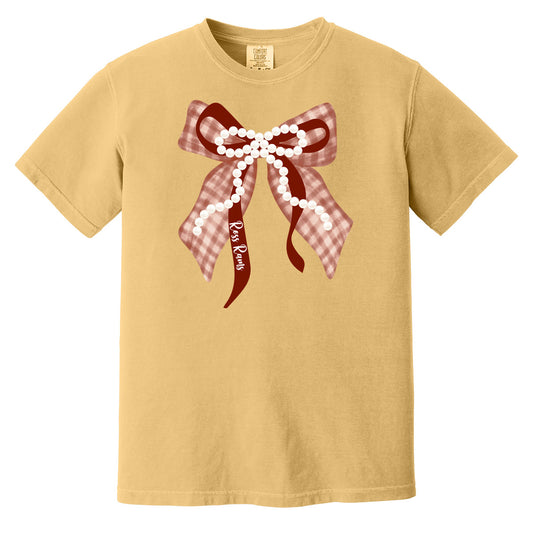 Ross Rams Plaid Bow Shirt