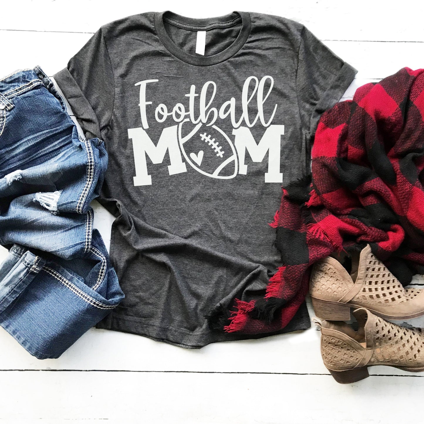 Football Mom Tee *More Colors*