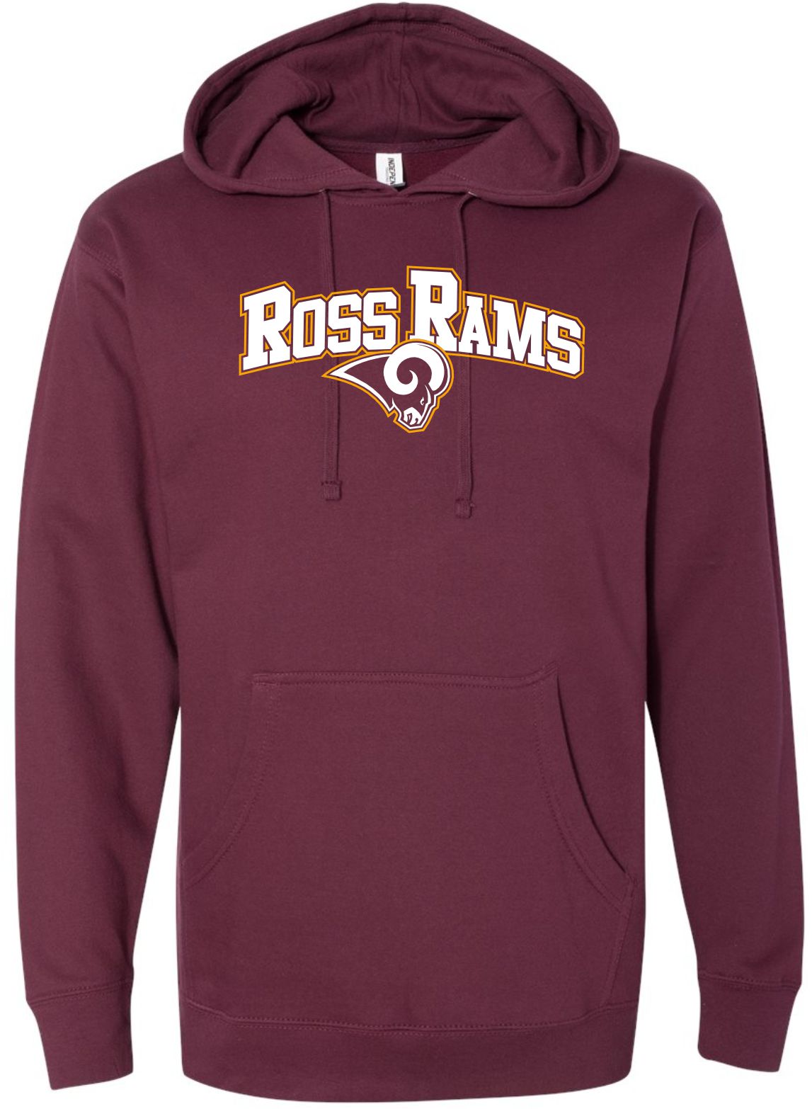 Maroon Independent Hoodie
