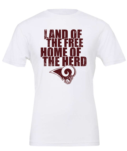 Home of The Herd Cheer Tee