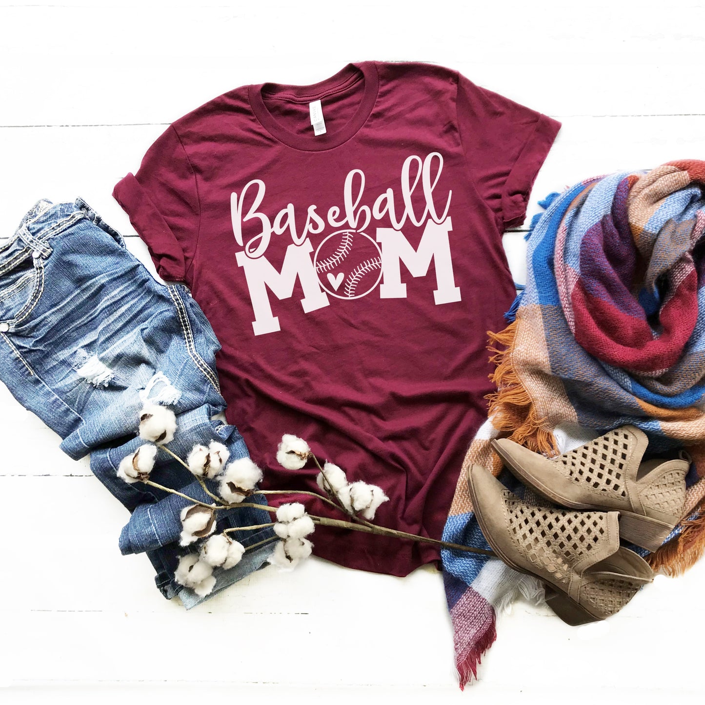 Baseball Mom Tee *More Colors*