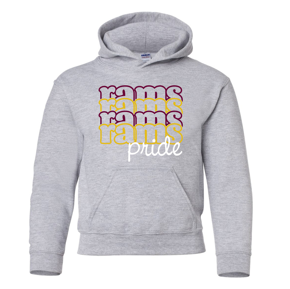 Rams Pride Youth Hoodie