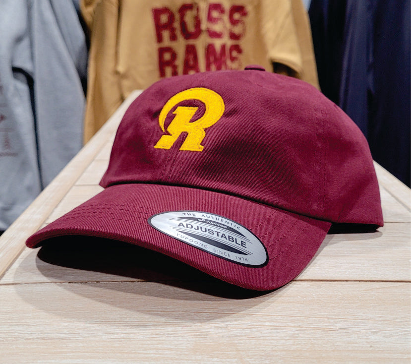 Maroon Ross R Hat