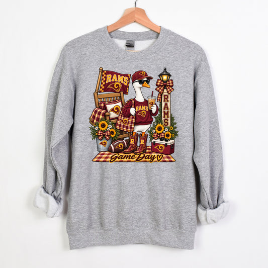 Ross Rams Porch Goose Sweatshirt- Adult