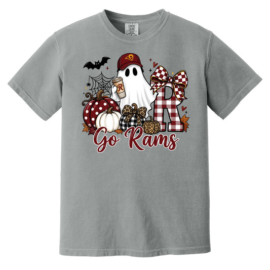 Go Rams Ghost Shirt - Adult