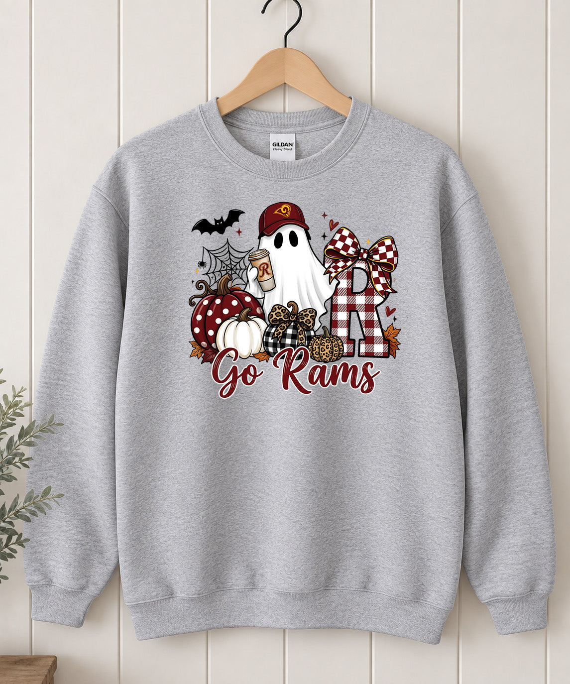 Go Rams Ghost Sweatshirt