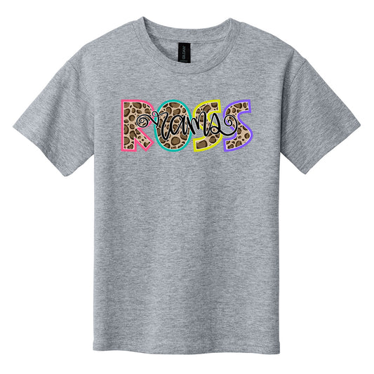 Youth - Leopard Ross Rams Shirt