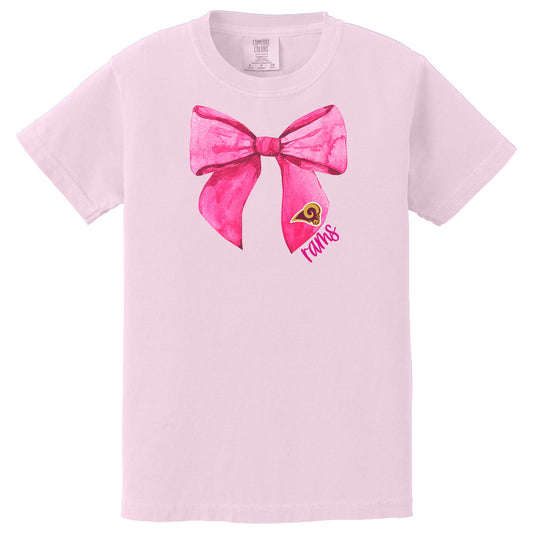 Pink Out Ross Rams Shirt - Youth
