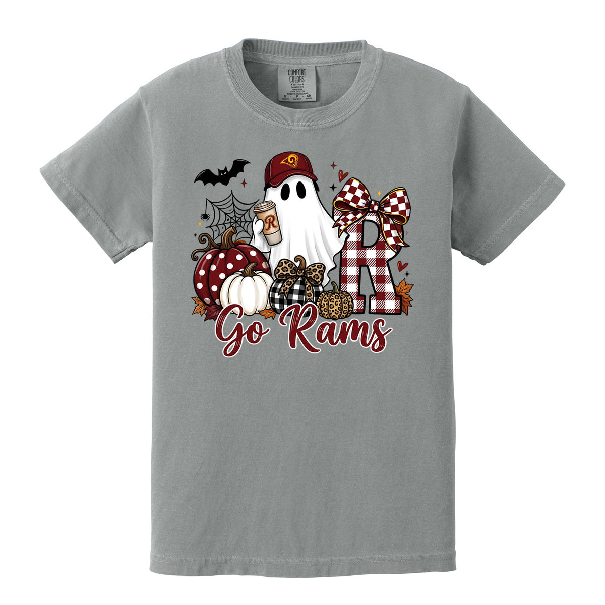 Go Rams Ghost Shirt - Youth